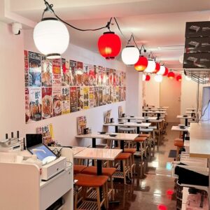 上野店の店内風景。