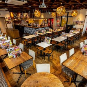 溝の口店の店内風景。