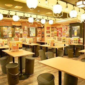 すすきの店の店内風景。