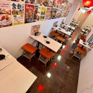 上野店の店内風景。