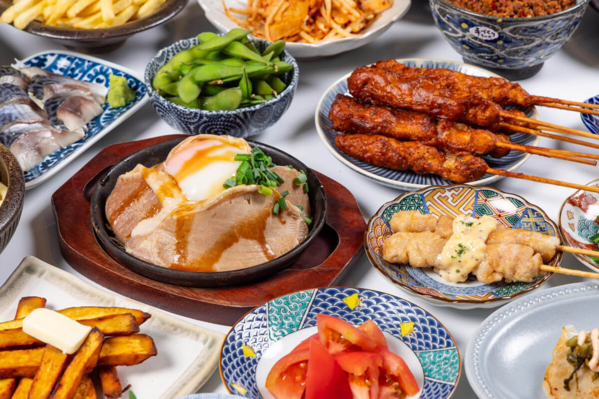 均タローの自慢の料理の数々