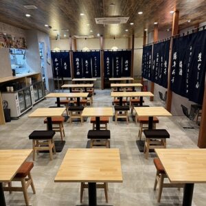 橋本店の店内風景