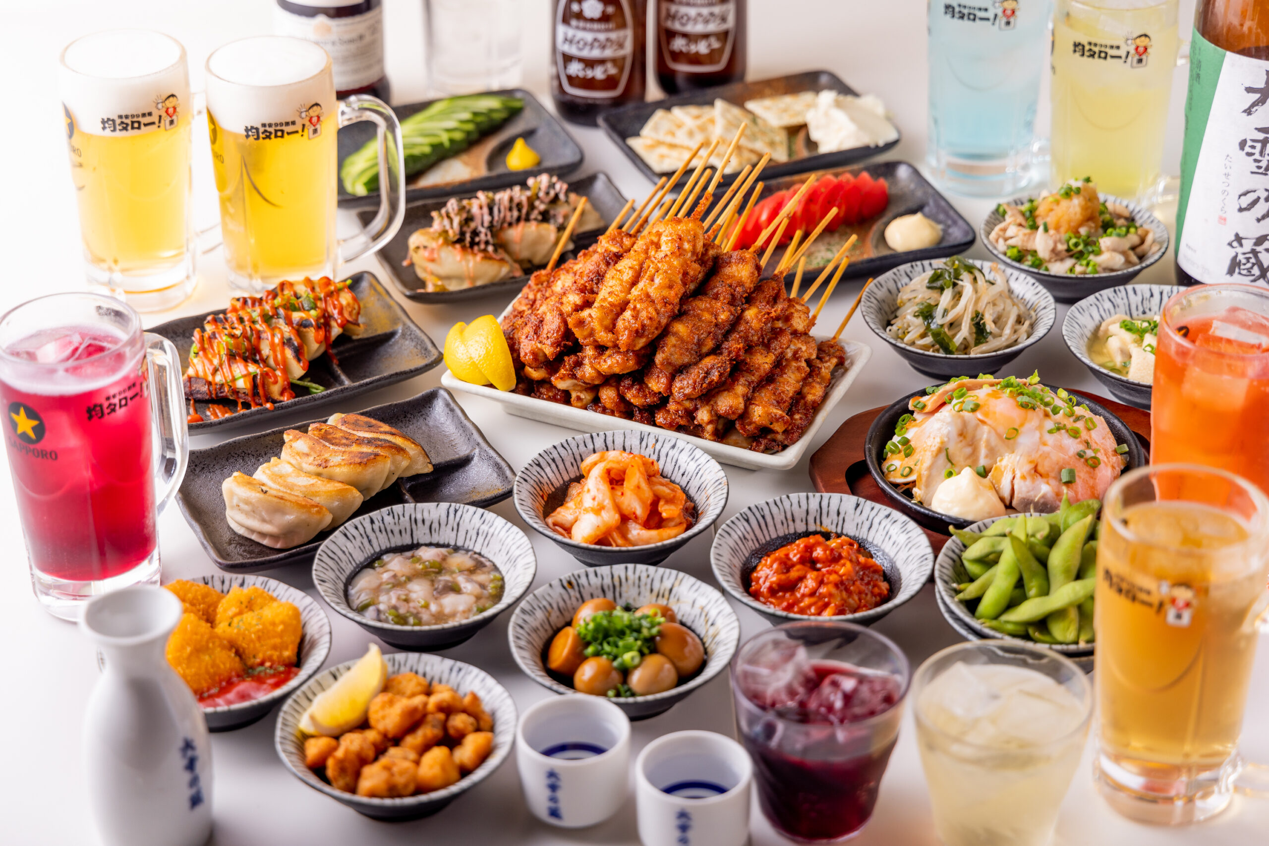 均タロー自慢の料理の数々