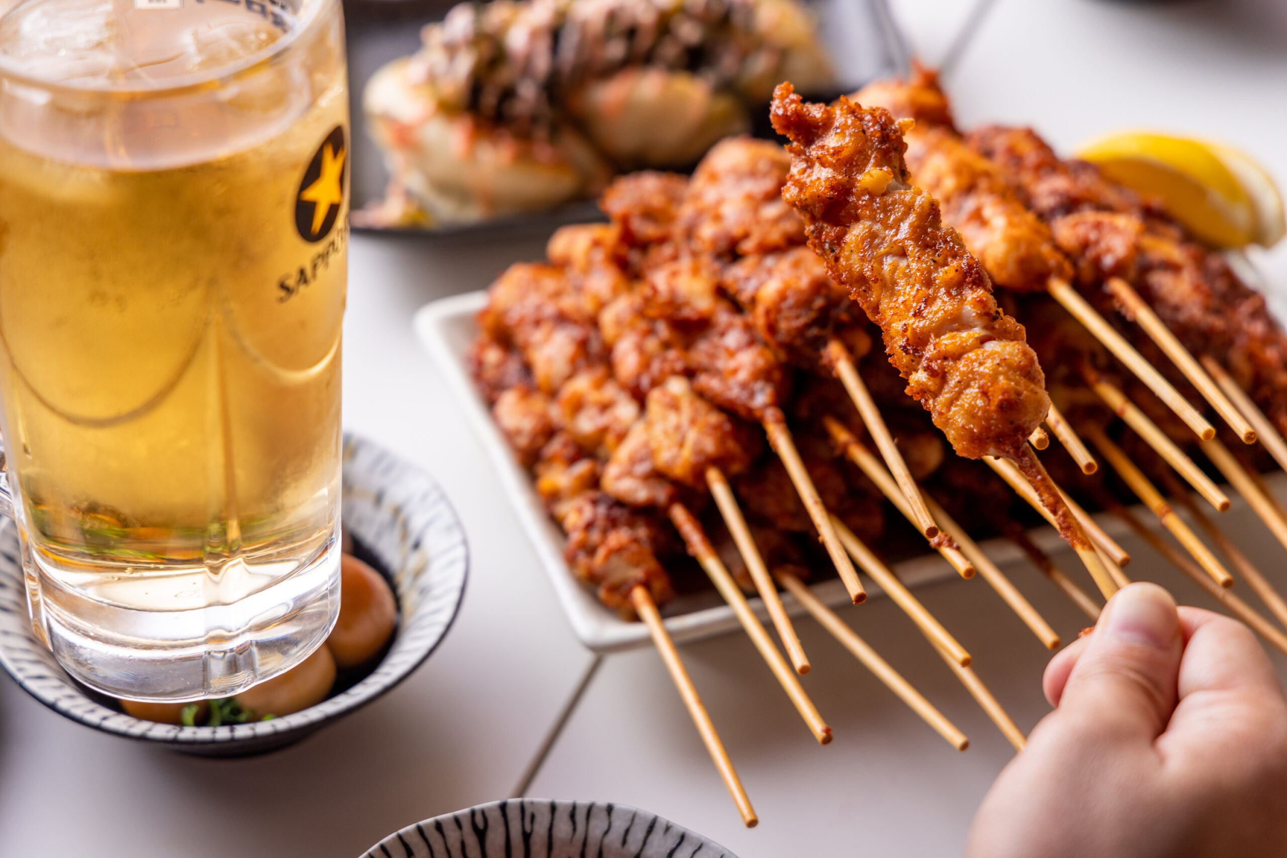 均タロー自慢の唐揚げ串