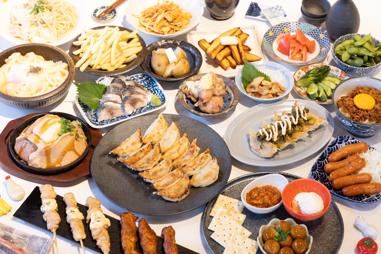 均タロー自慢の料理の数々