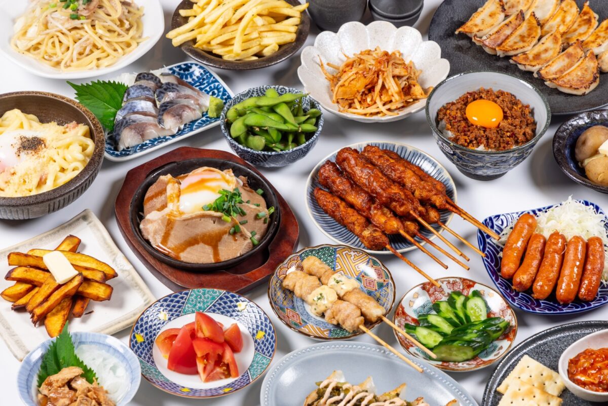 均タロー自慢の料理の数々